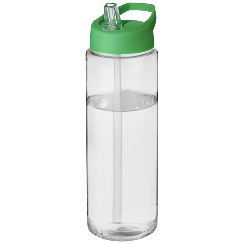 Bouteille promotionnelle de sport 850ml H2O Active® Translucide et Vert